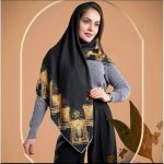 روسری نخی کشمیری کدr1594