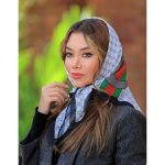 روسری مینی اسکارف حریرکرپ کدr2334