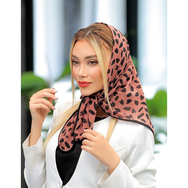 روسری مینی اسکارف طرحبندی کدr4261