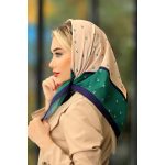 روسری مینی اسکارف سبز کدr453