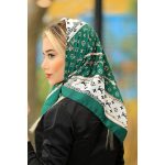 روسری مینی اسکارف سبز کدr4531