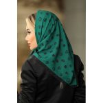 روسری مینی اسکارف سبز کدr4536